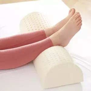 슬립스파 라텍스 다리베개 쿠션 종아리 무릎 발베개 다리올리고자기