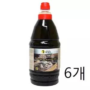 이엔푸드 유경빈 모밀쯔유1.8L 6개 1박스