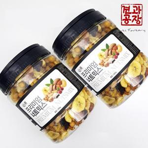 [견과공장]프리미엄 믹스넛 1+1  850gx2통