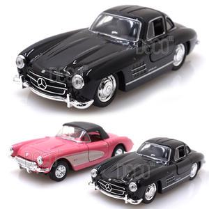 웰리 1957 코브라 콜벳 + 벤츠 300SL 미니카 2P 세트