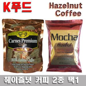 카네스 프리미엄 헤이즐넛 커피198g 메르시 모카 헤즐넛 2종 선택1