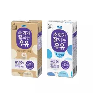 매일 소화가잘되는우유 락토프리(미숫가루6+오리지널6)무배