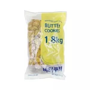 신흥 버터쿠키 1.8kg 대용량 업소용 인간 옛날과자 무