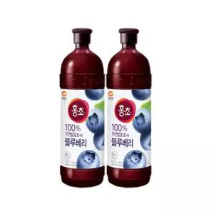 청정원 홍초 블루베리 1.5L x 2개