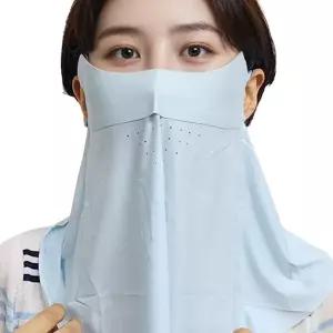 NASKA 자외선차단 페이스 쿨 마스크-스포츠 운동 등산 골프마스크 얼굴햇빛가리개 썬바이져