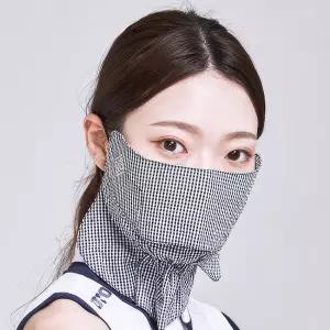 휴스토니 지지미 UV 골프 마스크