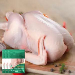 [밀리원/국내산] 유황 먹여 키운 신선한 두마리 생닭(냉장) 1.4kg 3세트(총 6마리) 손질