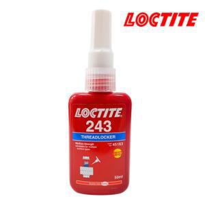 록타이트 나사 고정제 NO.243 50ml 나사본드 243 나사용 강력접착제 볼트고정제 볼트본드 볼트접착제 록타이트243