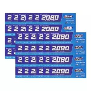 애경 2080 시그니쳐 토탈 블루치약 125g 4입 x12