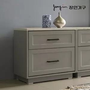 [장인가구]셀리아 그레이 대리석패턴 600 협탁 높은 거실장