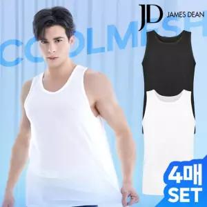 [2+2/제임스딘] 남성 쿨메쉬 기능성 이너 런닝 4PACK