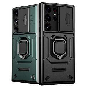 [데켄스]갤럭시 S26 S25 S24 S23 울트라 플러스 캠 슬라이드 카메라보호 차량거치 핑거링 아머 방탄 케이