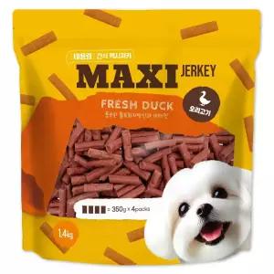 트레이더스 맥시 플러스 오리 져키 1.4kg 대용량 강아지간식