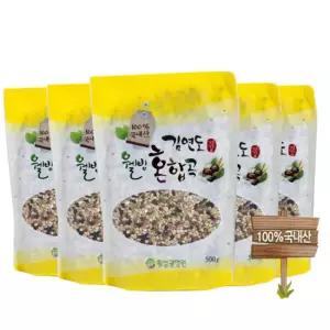 김연도 웰빙혼합10곡 500g 20봉