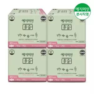 예지미인 한방 윤슬 순한순면 생리대 중형 16Px4팩