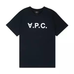 [아페쎄] 남성 VPC 로고 다크네이비/에크루 반팔티 COHBM M26384 TIQ