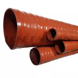 고열 실리콘 내열 호스 125mm X 5M / 화이바 고열닥트 열풍 흡진 배기 내열 국내산 고품질