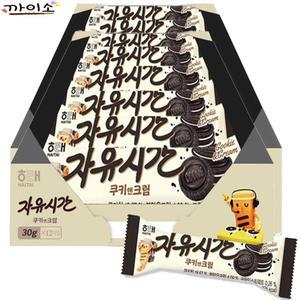 자유시간 쿠키앤크림 30g x24