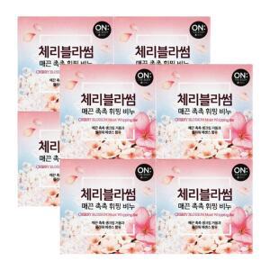 온더바디 촉촉한 휘핑 비누 체리블라썸 90g 4입 x 2개