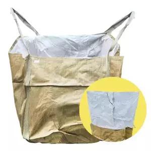 제이오마켓 재생 하부막힘 치마형 1000kg 톤백 90X90X100/폐기물 재활용 분리수거 대형 마대 포대 푸대 자루