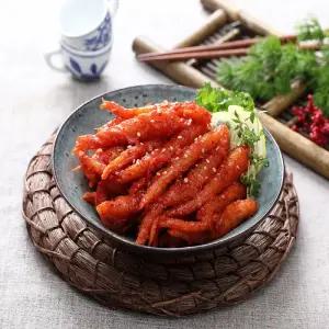 또밥찬 국내제조 더덕무침 1kg 양념더덕 밑반찬 캠핑 집들이
