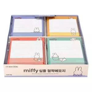 24개 조선문방구 미피 심플 점착메모지 1박스