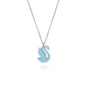 [스와로브스키] 5660594 Swan 스완 블루 M 목걸이