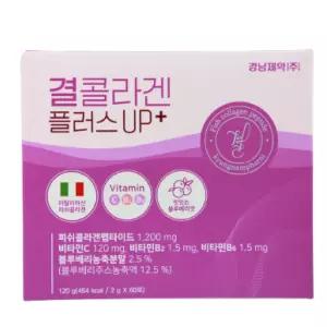 경남제약 결콜라겐 플러스 UP+ 60포/2개월 피쉬콜라겐 1200mg 블루베리