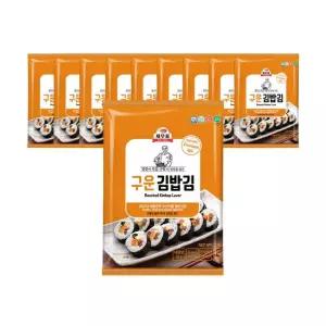 새우표 완도 구운 김밥김 22g x 10봉