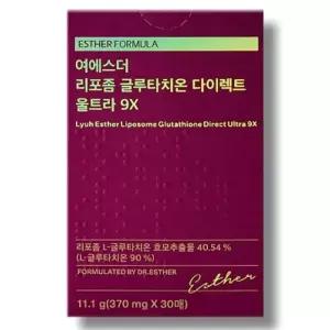 에스더포뮬러 여에스더 리포좀 글루타치온 울트라 9X 30매 한달분