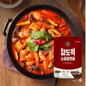 진한식품 바른 압도적 소곱창전골1kg 10개1박스