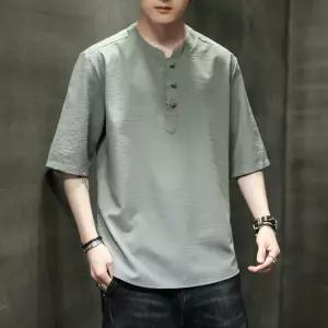 여름생활한복 개량남성 린넨상의 한복 저고리 개량한복