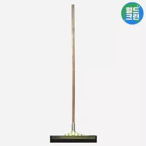 월드크린 EVA 고무 물 흑 밀대 45cm + 니스 자루 120cm 화장실 욕실 바닥 물기 제거 청소 스퀴지