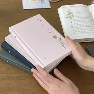 힐링 마음기록 100일 꽃말일기 감정 감사 기록장 성장일기 산모노트 다이어리 선물