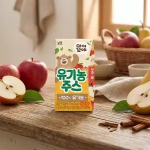 남양 아이꼬야 유기농주스 사과배 120ml 24팩