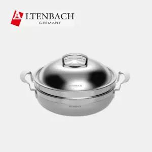 알텐바흐 시그니처 하이돔 통5중 멀티 파티웍 30cm 스텐 찜기 냄비세트