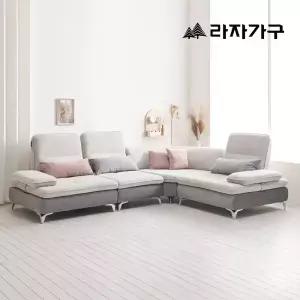 라자가구 엘로디 조야 패브릭 스윙 소파_3인/4인/5인코너형