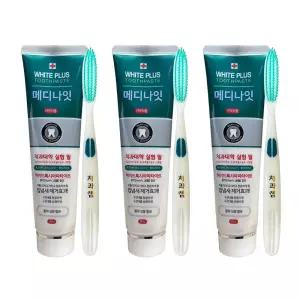 금호덴탈제약 치과쌤 메디나잇 치약칫솔세트 3개 (유통기한임박 특가 27년1월)