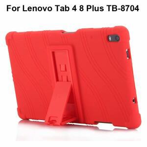 레노버 탭 4 8 빅 실리콘 케이스 커버 Tab4 8Plus TB-8704 보호대 8704X 소프트 쉘 Capa Fundas