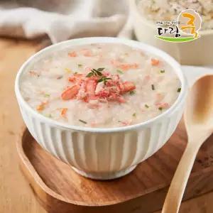 다림죽 게살죽 500g 5팩 든든한 식사대용 간식죽