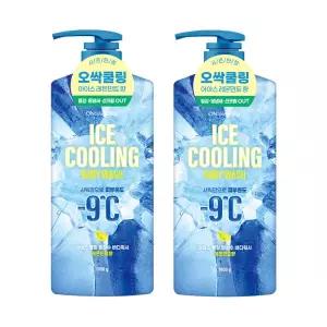 온더바디 아이스쿨링 바디워시 레몬민트1000G x 2개