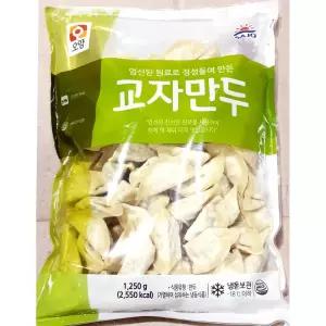 사조오양 교자만두(12g x100개 1.25K)//김치/갈비/대용량/야채/전골/왕교자/손만두/국/탕/교자/간식/당면