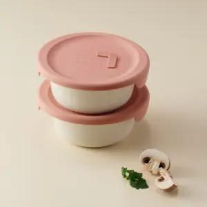 락앤락 리뉴얼 바로한끼 도자기 국용기 600ml 2P 세트