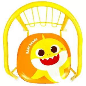 핑크퐁 아기상어 의자 색상노랑 25kg까지가능 삑삑이 아기상어 의자  조그만한 기스나 까짐은있을수있습니