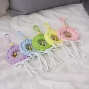 (5종 세트) 온모아 양말목공예 도어벨 리스 DIY 키트