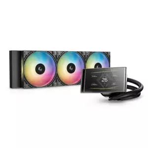 :딥쿨 DEEPCOOL LT360 VISION ARGB 수냉 CPU 쿨러 (블랙)