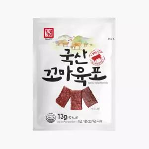 5분마켓 한성 국산꼬마 육포 소고기육포 맥주안주13g