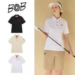 (BOB) 26SS 여성 반팔 카라티셔츠 3종