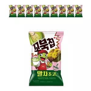 오리온 꼬북칩 말차초코맛 68g, 10개