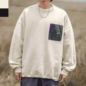 [아이에스이랩]긴팔 시보리 기모맨투맨 남여공용 가을 겨울 I4TS030A